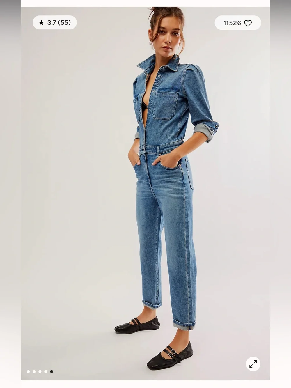 NWOB Free People Gemini Ballet Flats